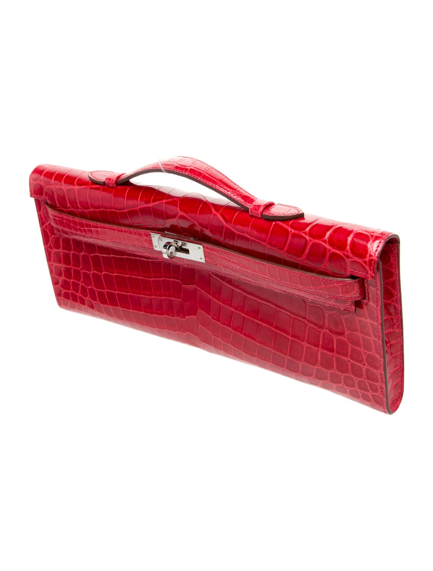 Hermès Niloticus Crocodile Kelly Cut Pochette
